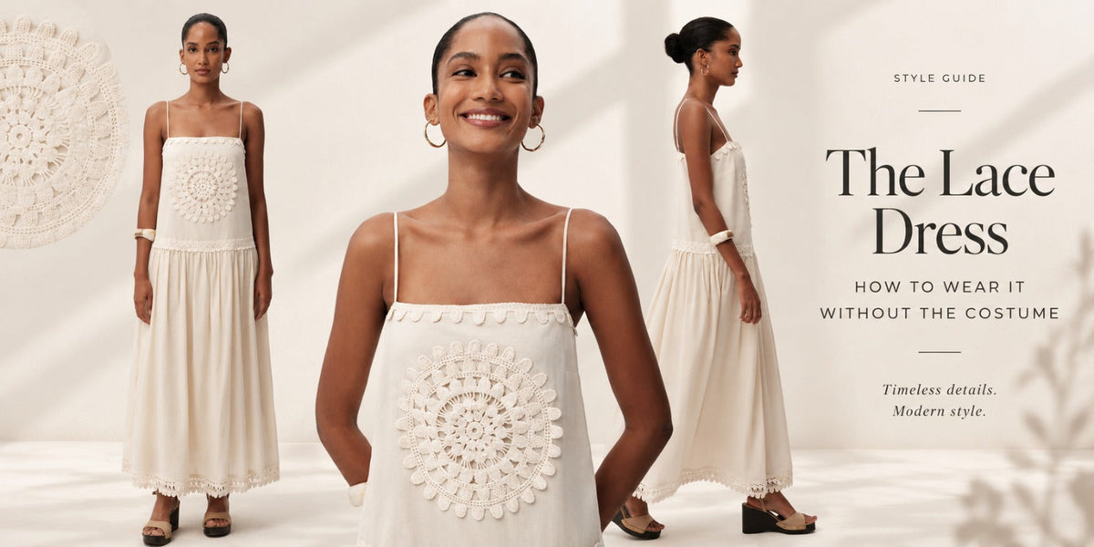 The Lace Dress: How to Wear It Without the Costume