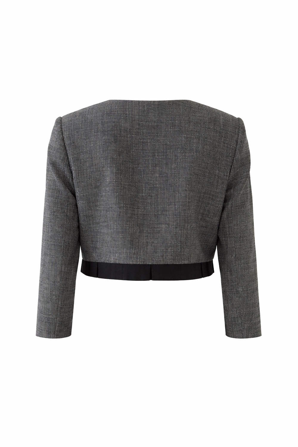 Amias Cropped Jacket – GREY
