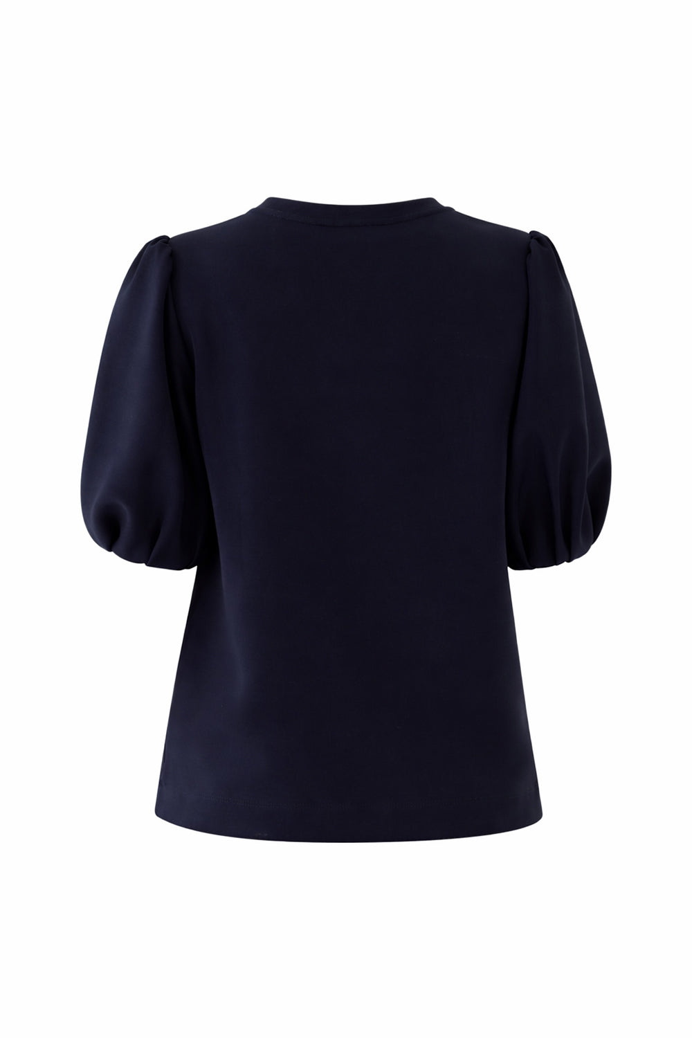 Crystal Balloon Sleeve Sweatshirt – NAVY
