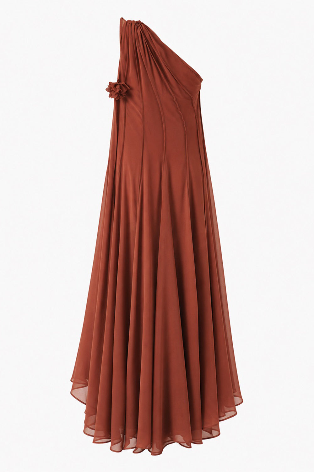 Paislee Maxi Dress - BROWN