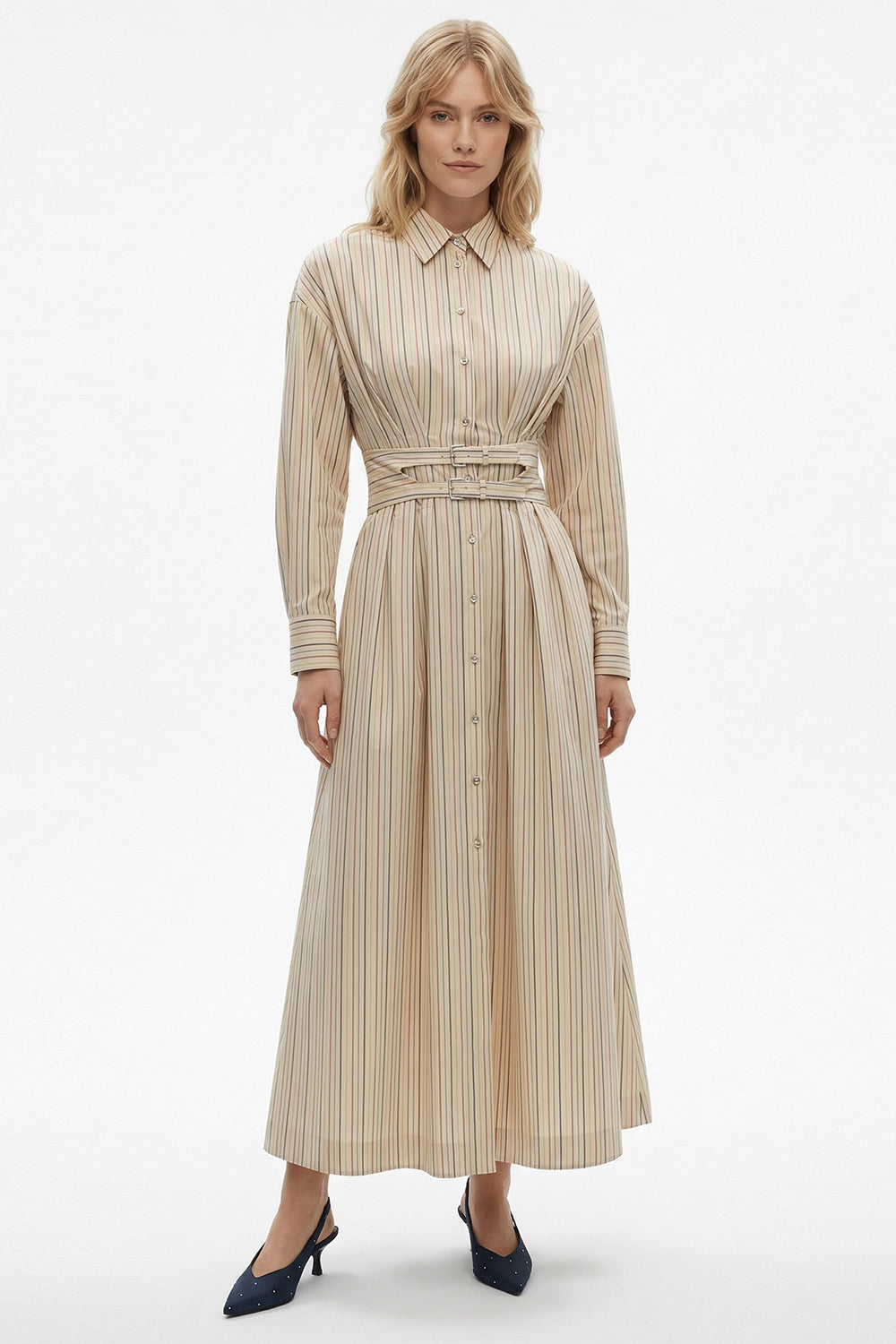 Galatee Midi Shirt Dress