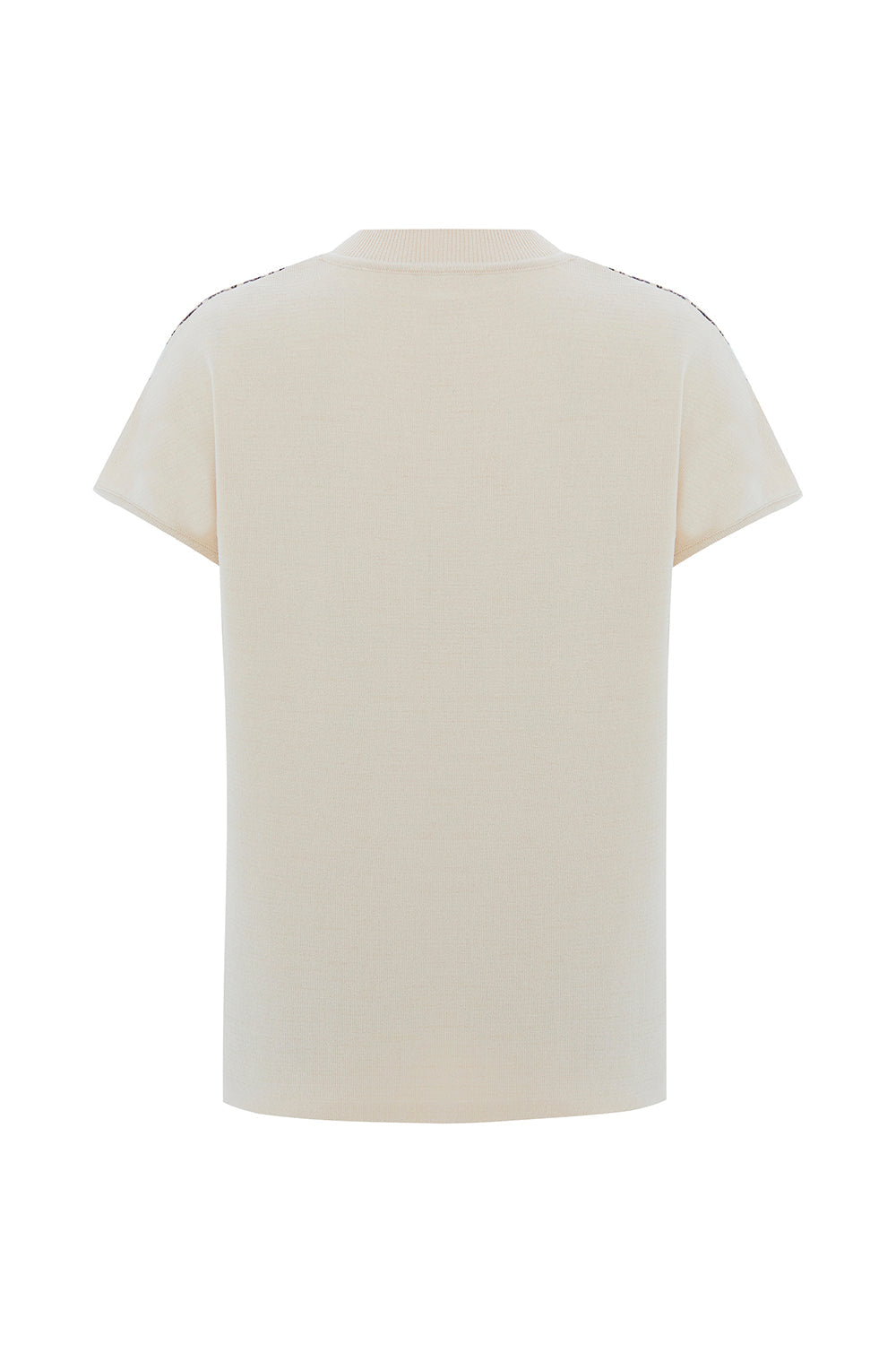 Pennyhort Sleeve Crew Neck Blouse
