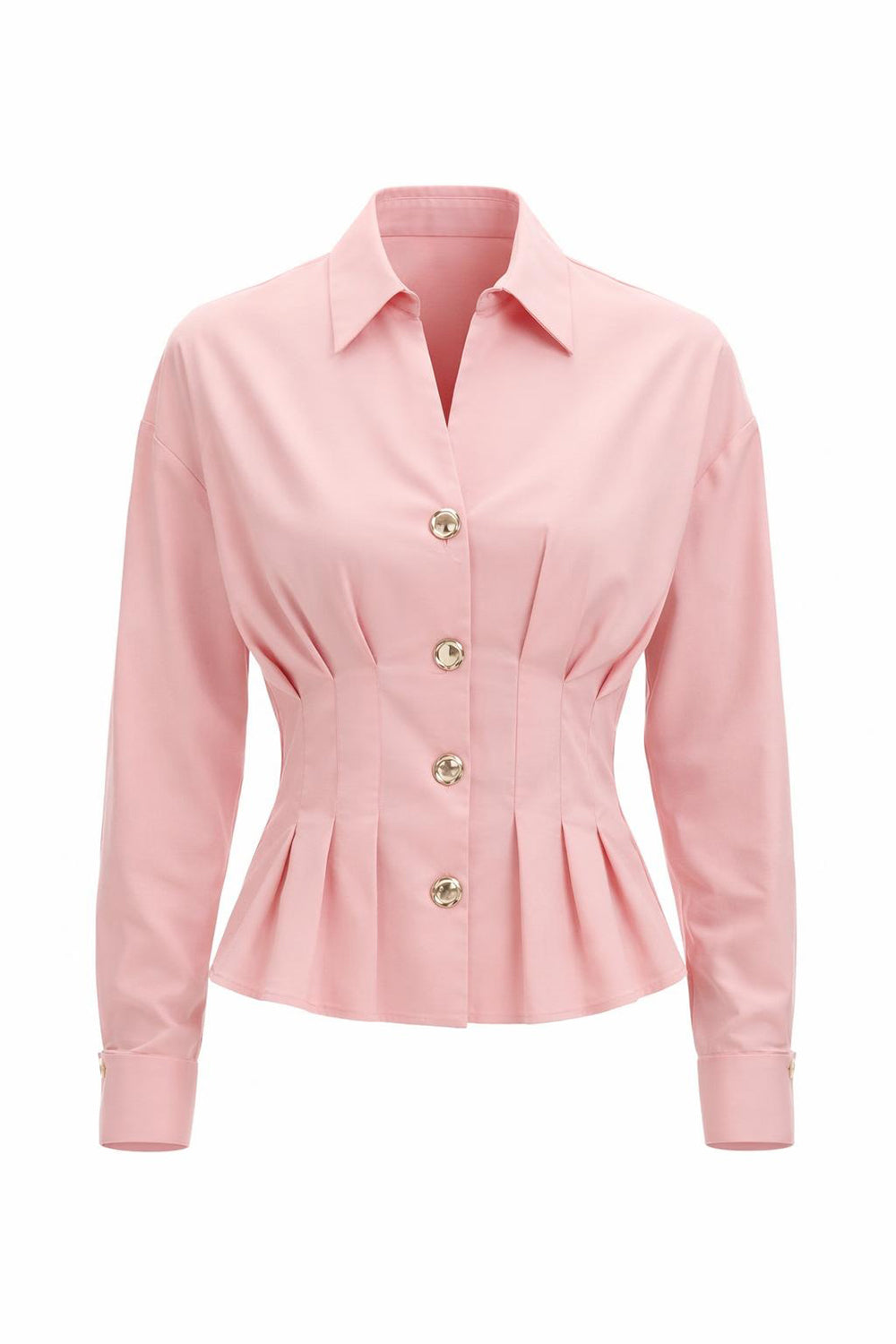Erika Poplin Shirt – PINK