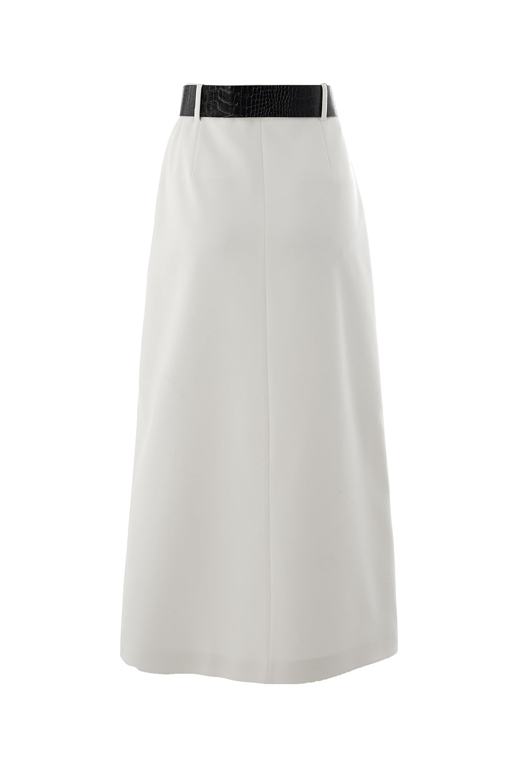 Arlette Belted Pocketed Skirt