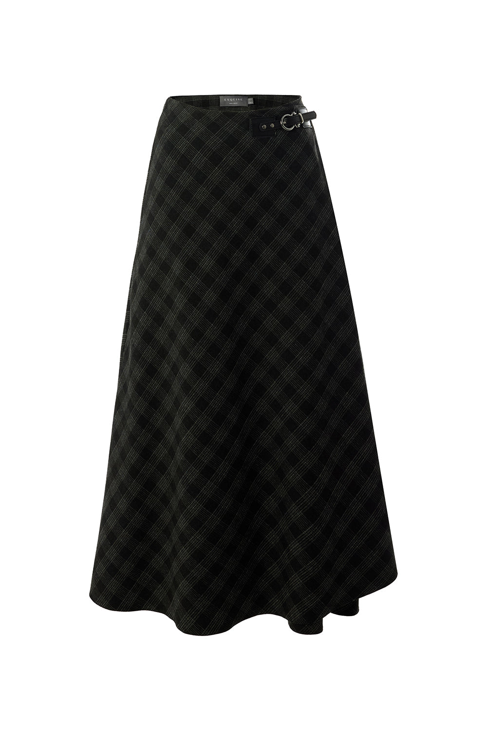 Scarlette Anthracite A-Line Skirt with Pockets