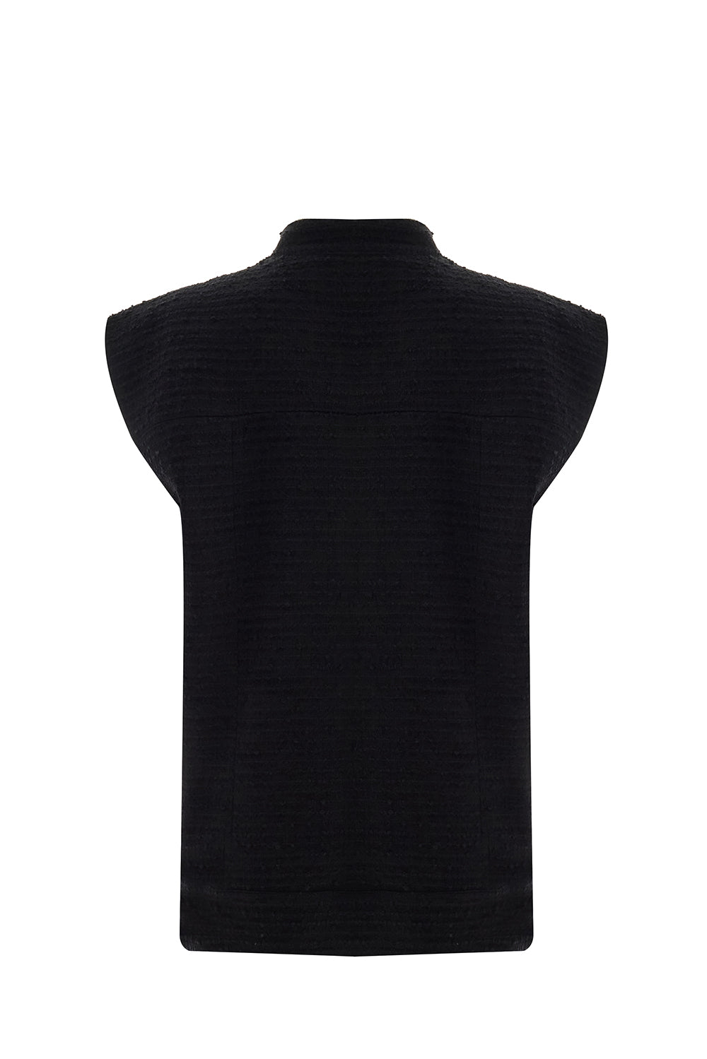 Goldie Sleeveless High Neck Vest