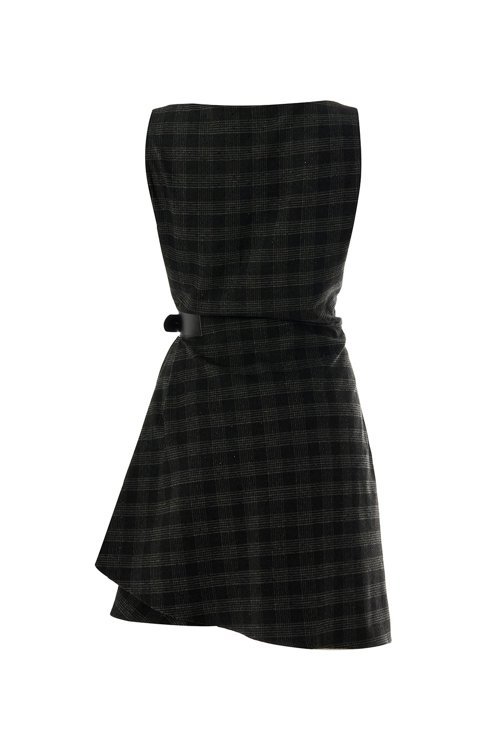 Jada Anthracite Sleeveless Mini Dress