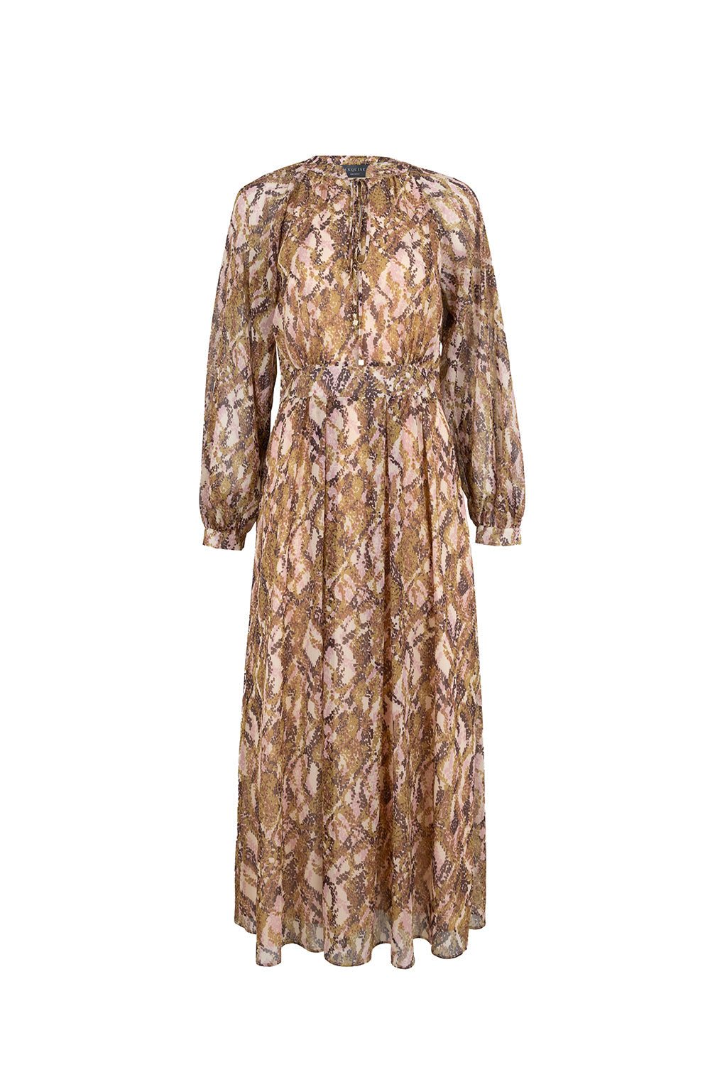 Kairi Long Sleeve Chiffon Dress