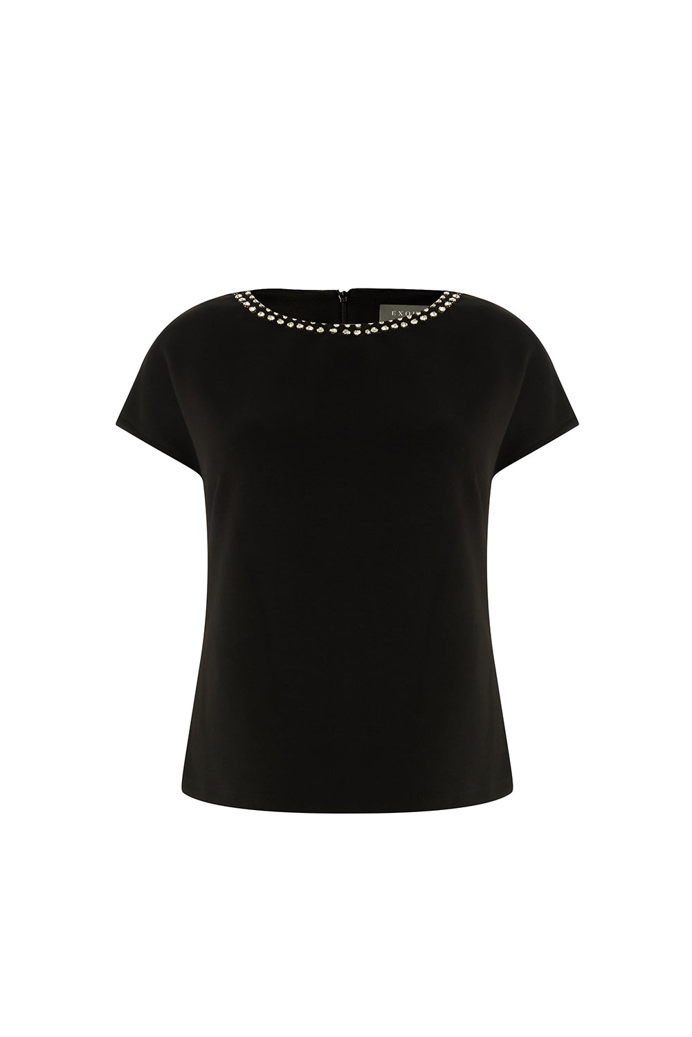 Scout Dropped Shoulder Boat Neck Knit Blouse