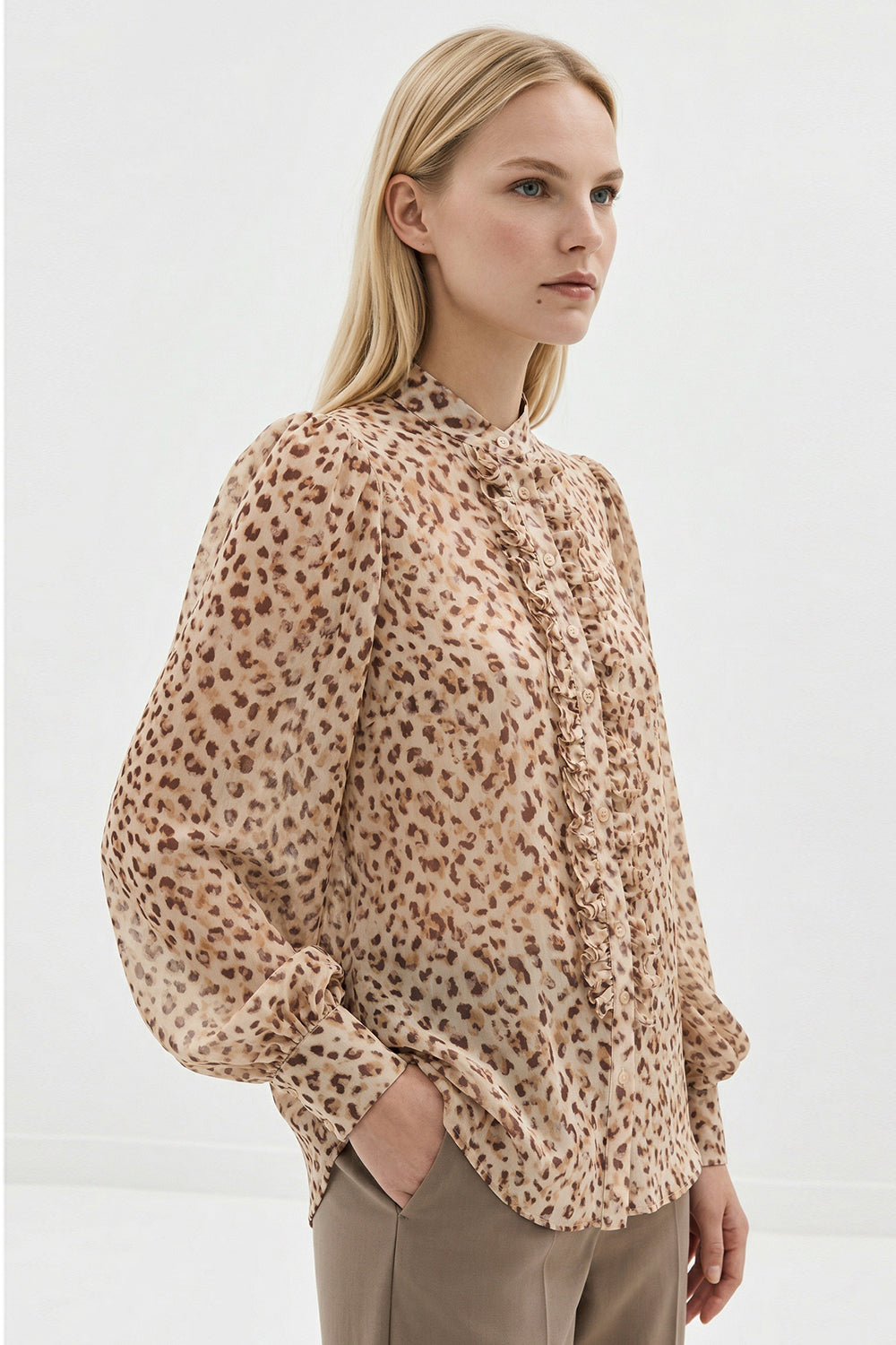 Eloise Long Sleeve Shirt - MULTI COLOR