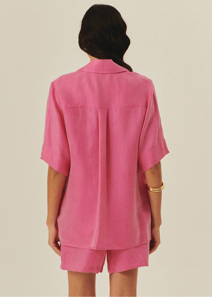Regular Fit Lyocell Shirt