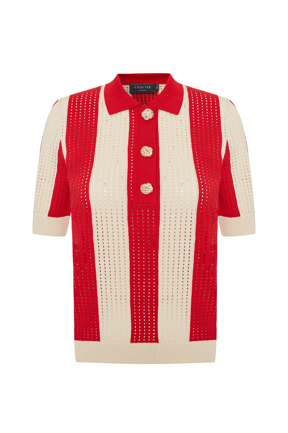 Harlow Knit Blouse - MULTI COLOR