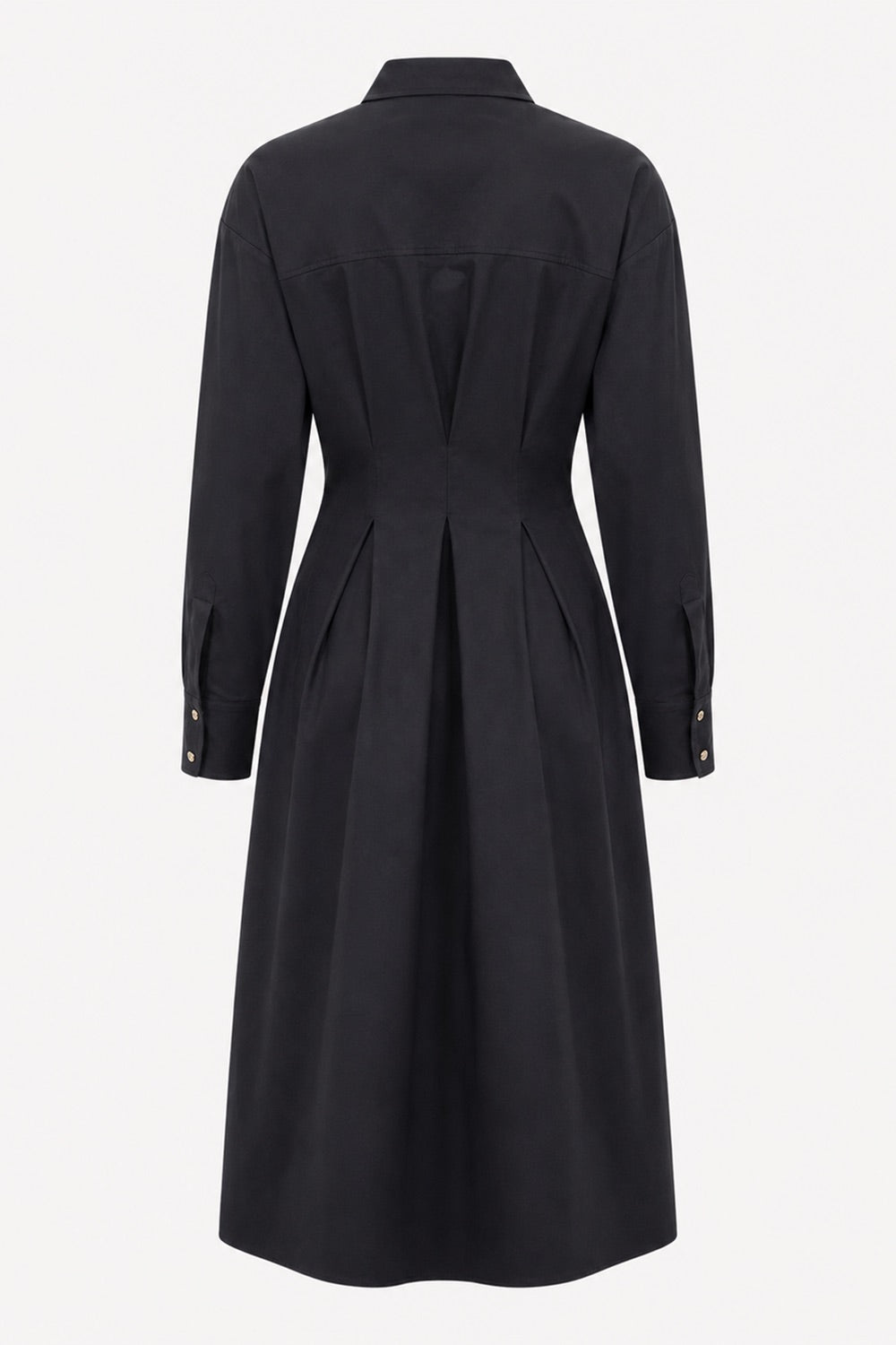 Connie Midi Dress – BLACK