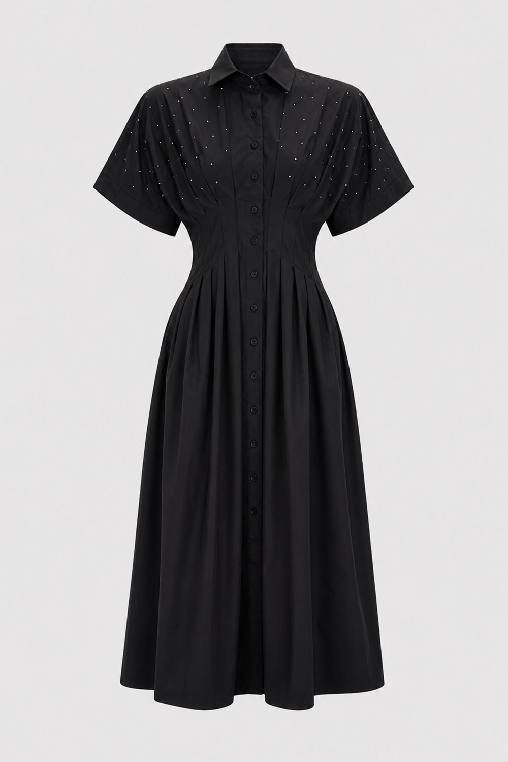 Jream Midi Dress – BLACK