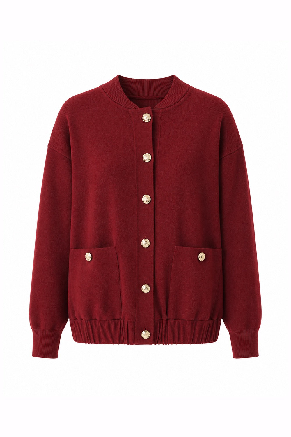 Barbara Knit Cardigan – RED