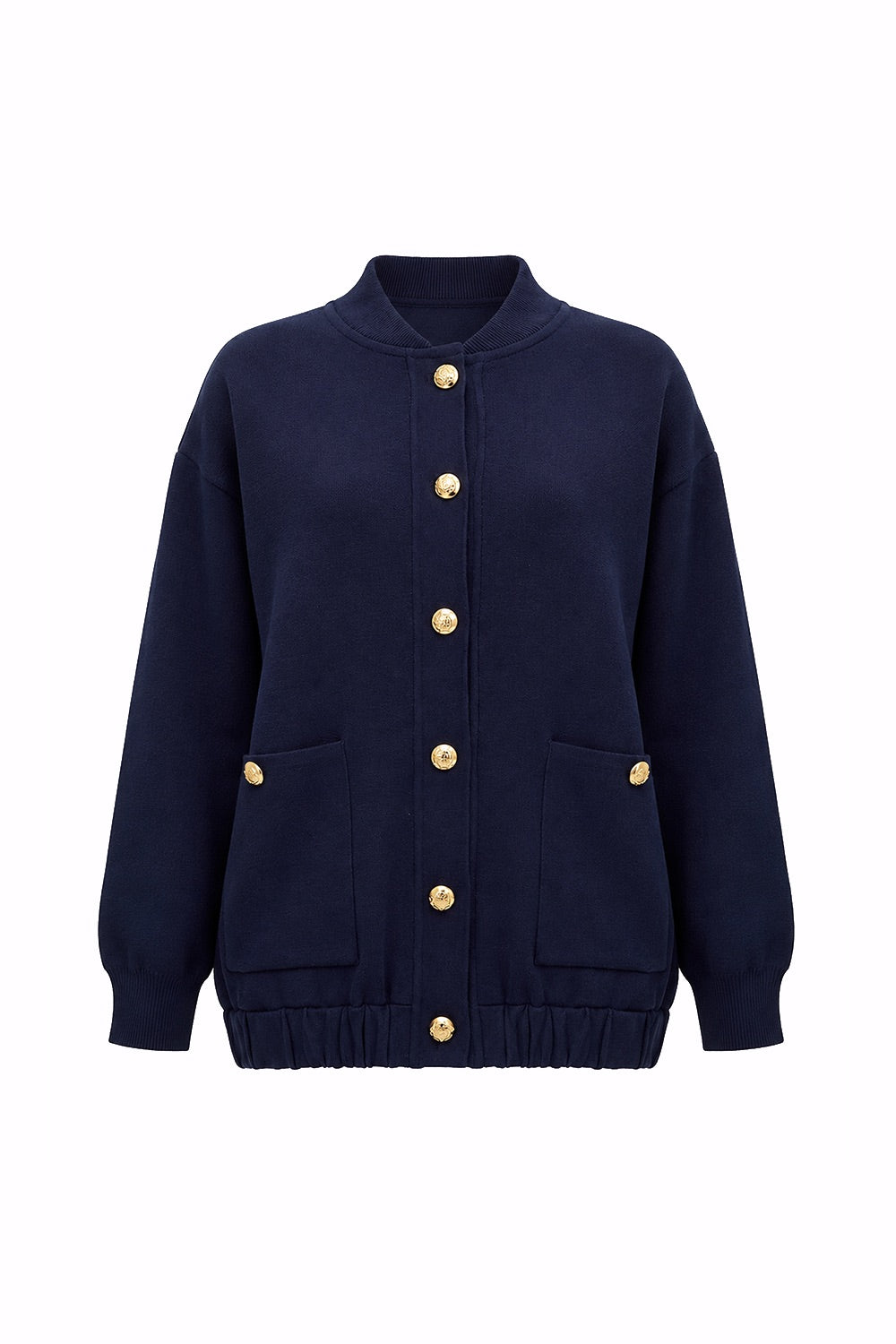 Barbara Knit Cardigan – NAVY