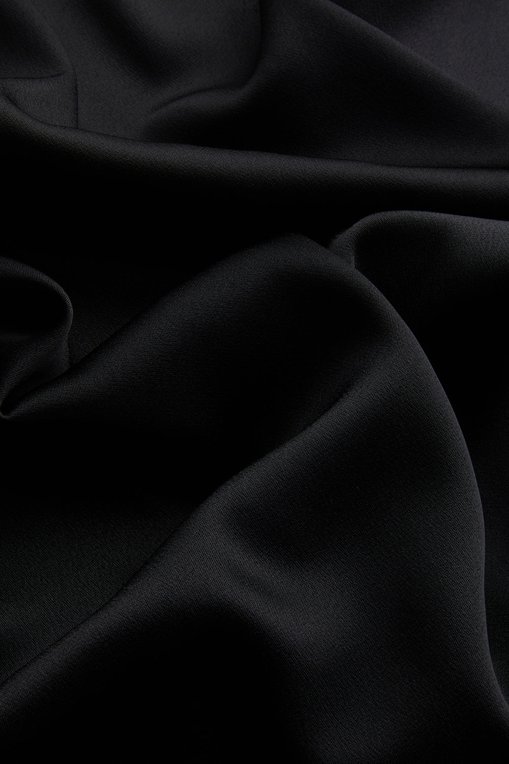 Black Regular Fit Satin Maxi Dress with A-Line Silhouette and Spaghetti Straps