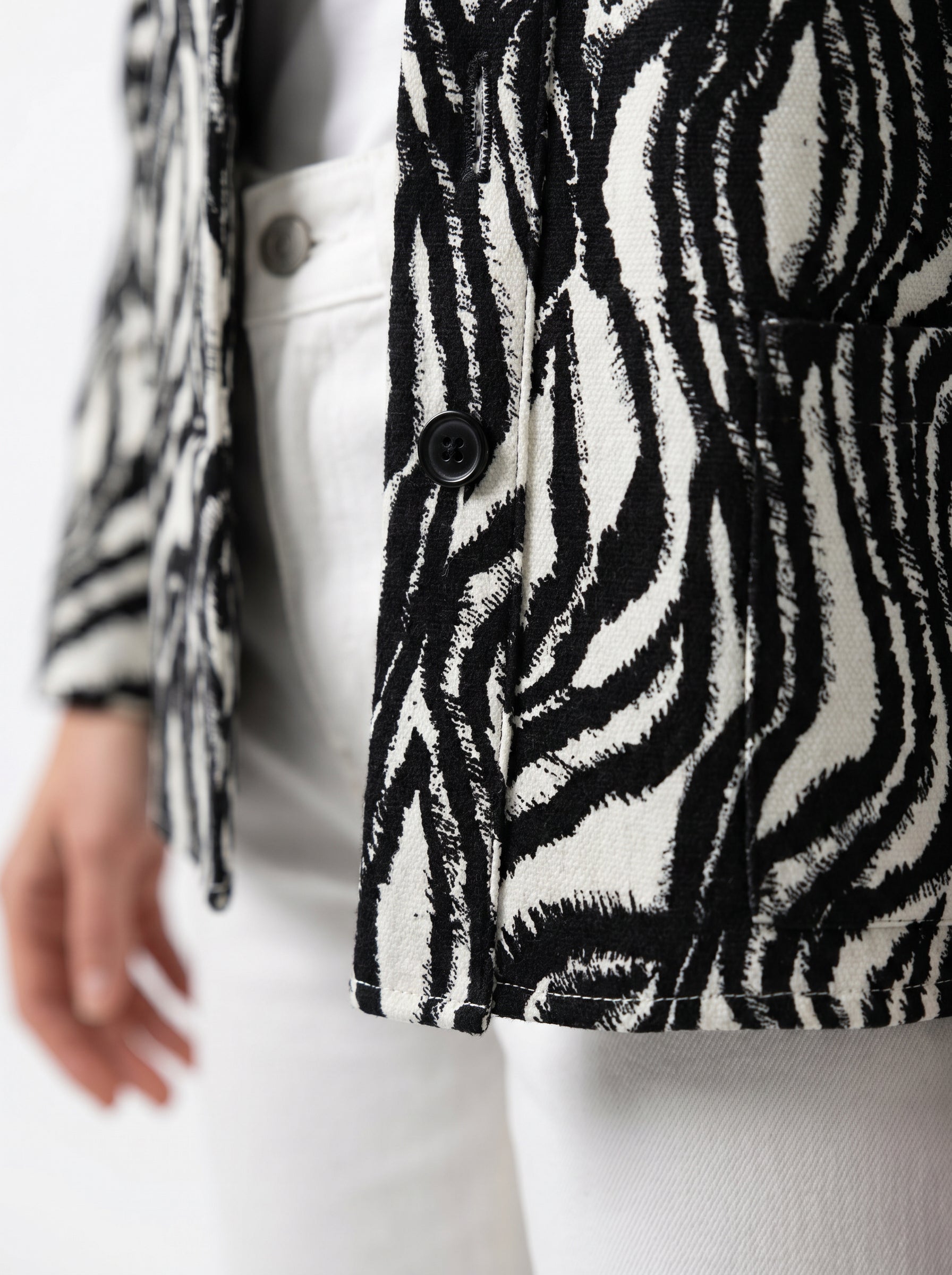 Adelaide Zebra Print Shirt - MULTI COLOR