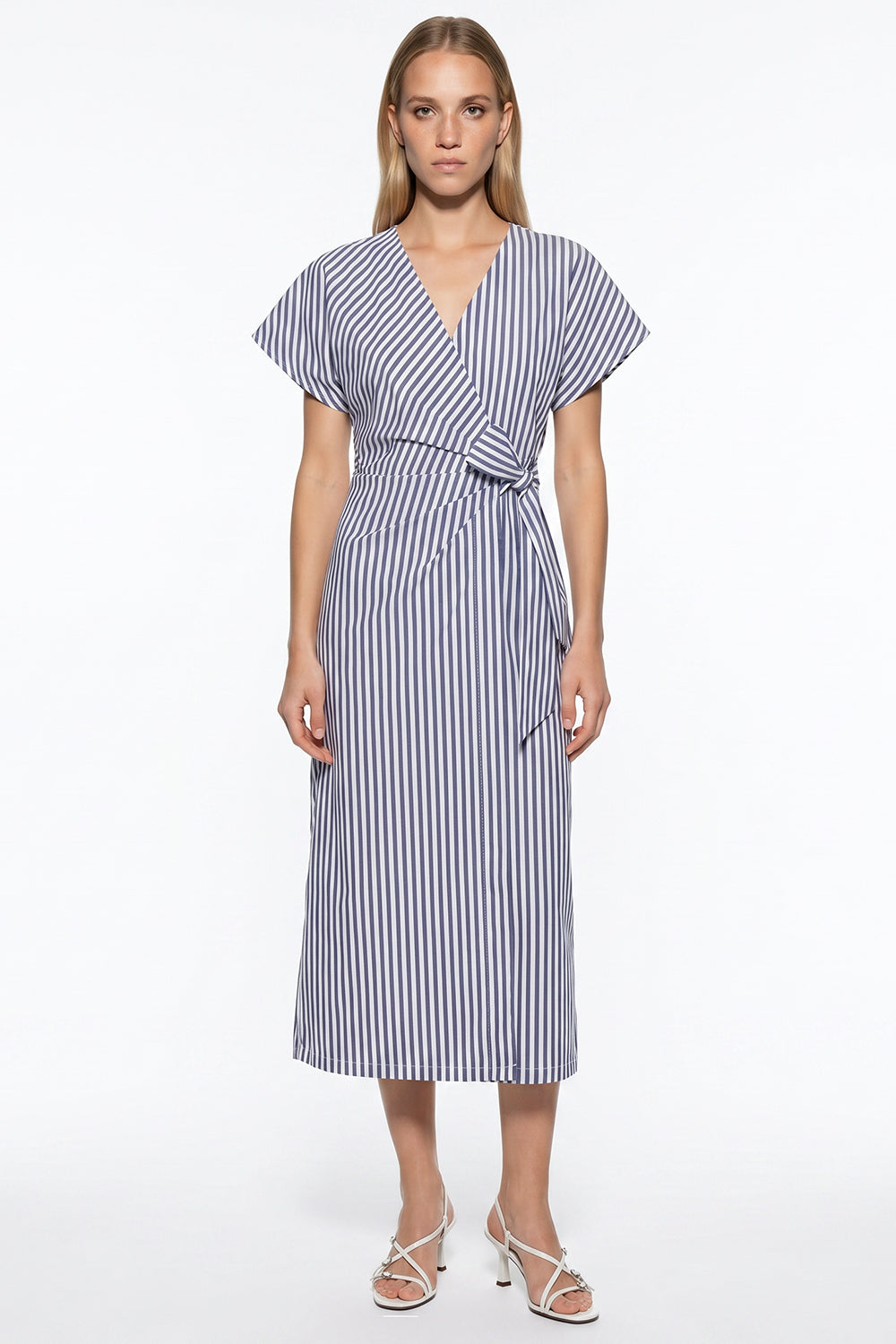 Collins Midi Dress - BLUE