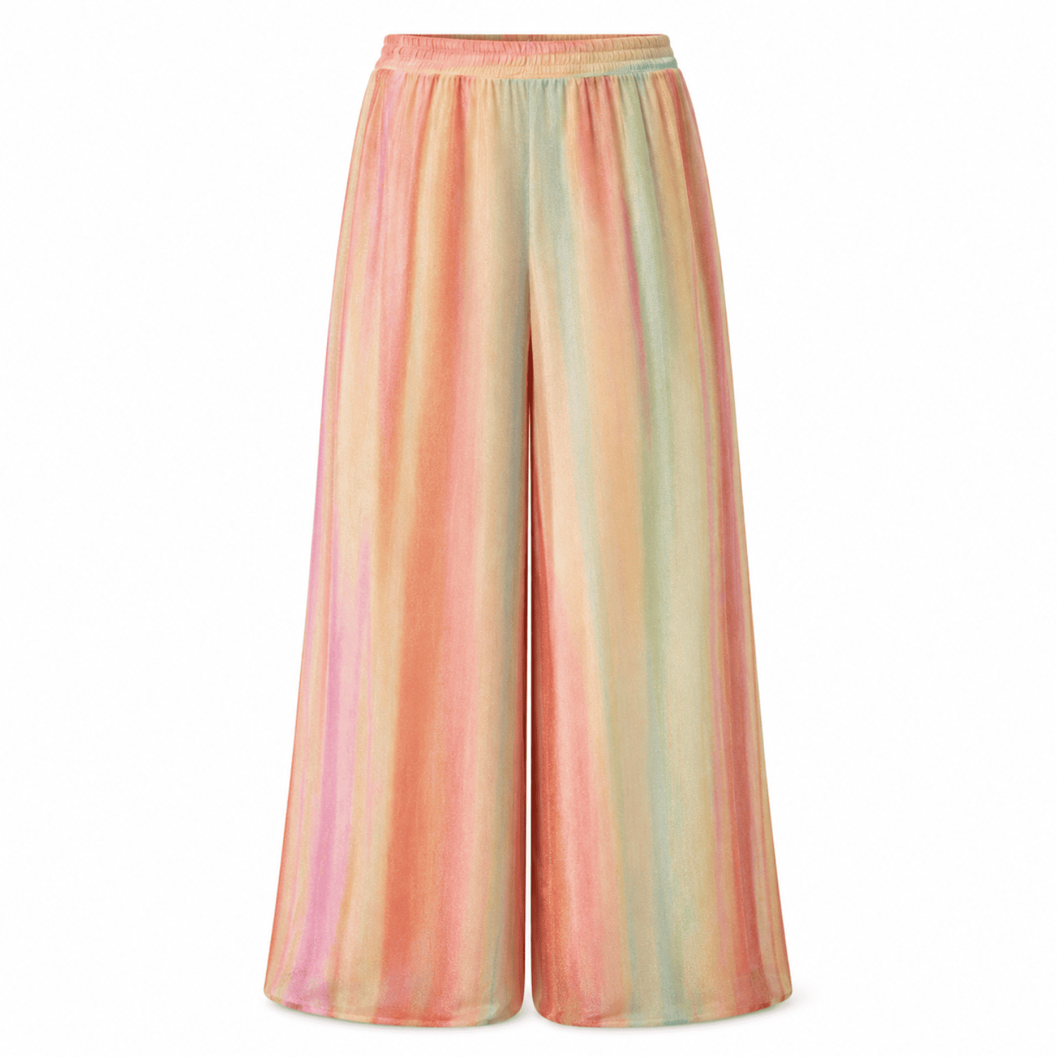 Absolon Elastic Waist Lined Pants - Multi Color