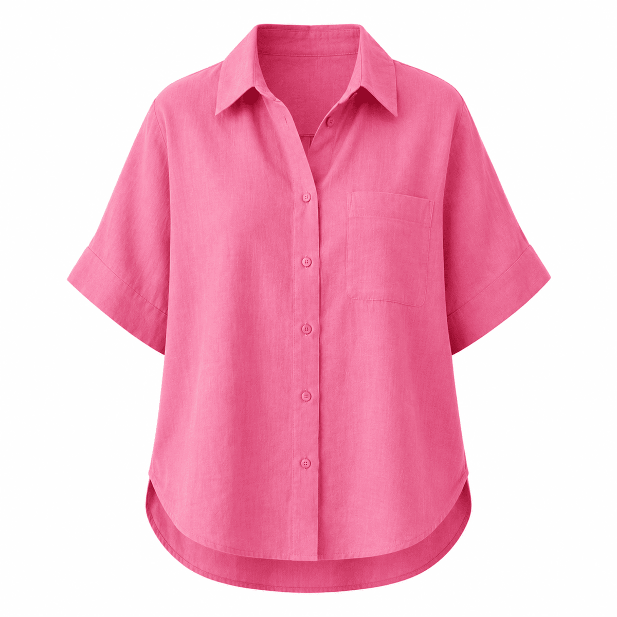 Miranda Lyocell Shirt - PINK