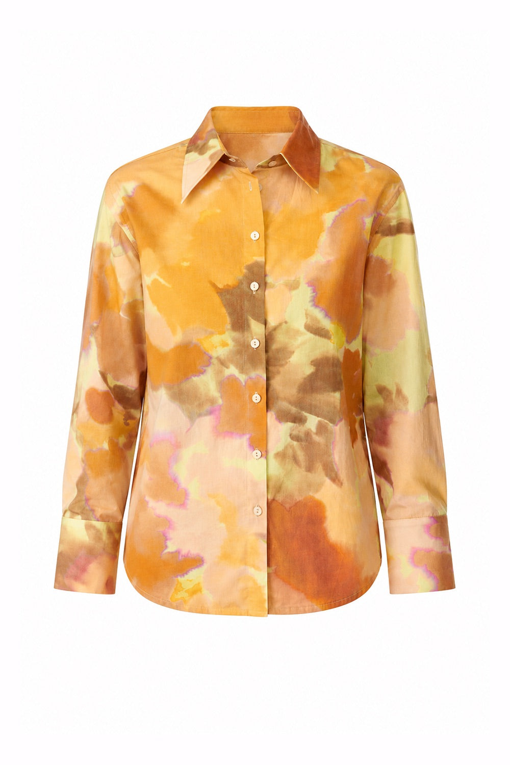 Chloris Long Sleeve Shirt - Multi Color