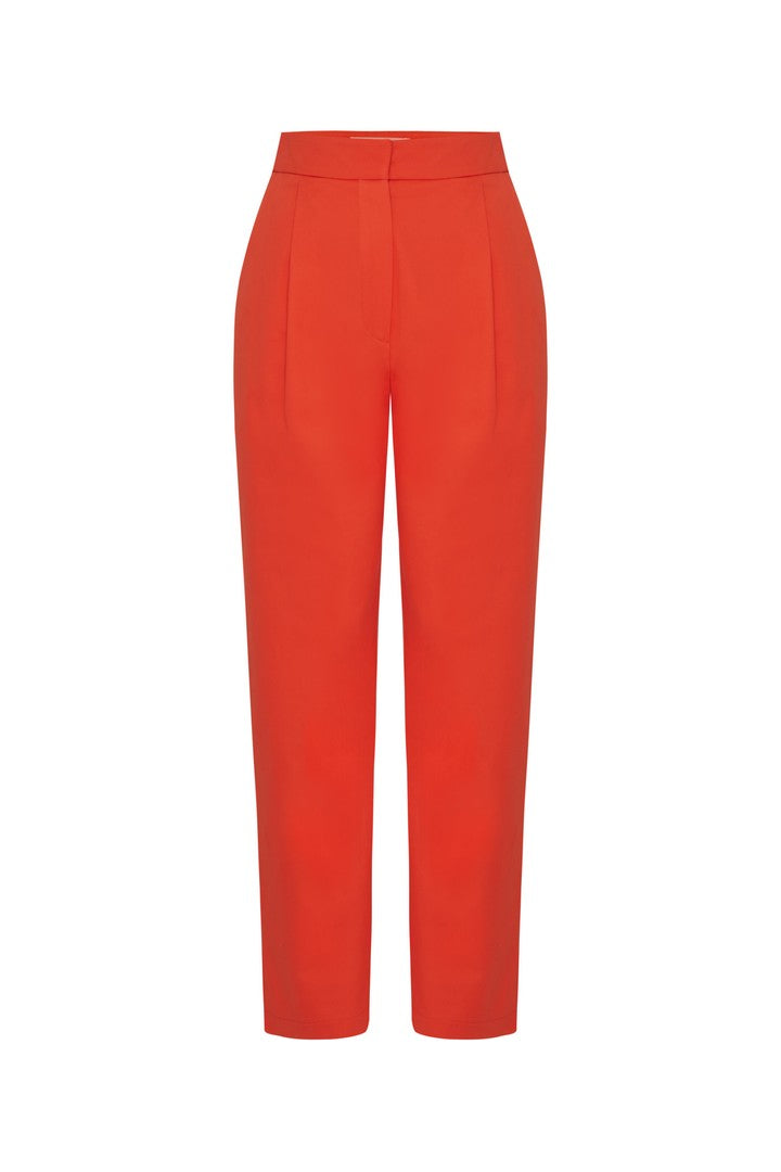Slouch Trousers - Red