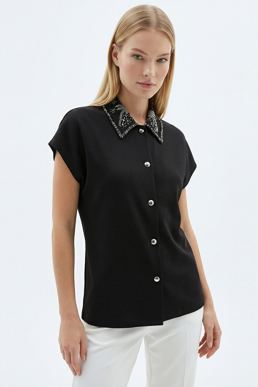 Laila Shirt – BLACK