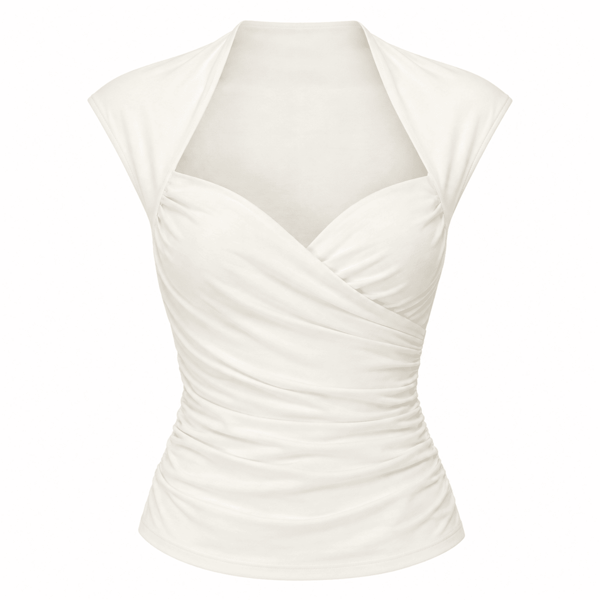 Charlie Wrap Blouse - ECRU