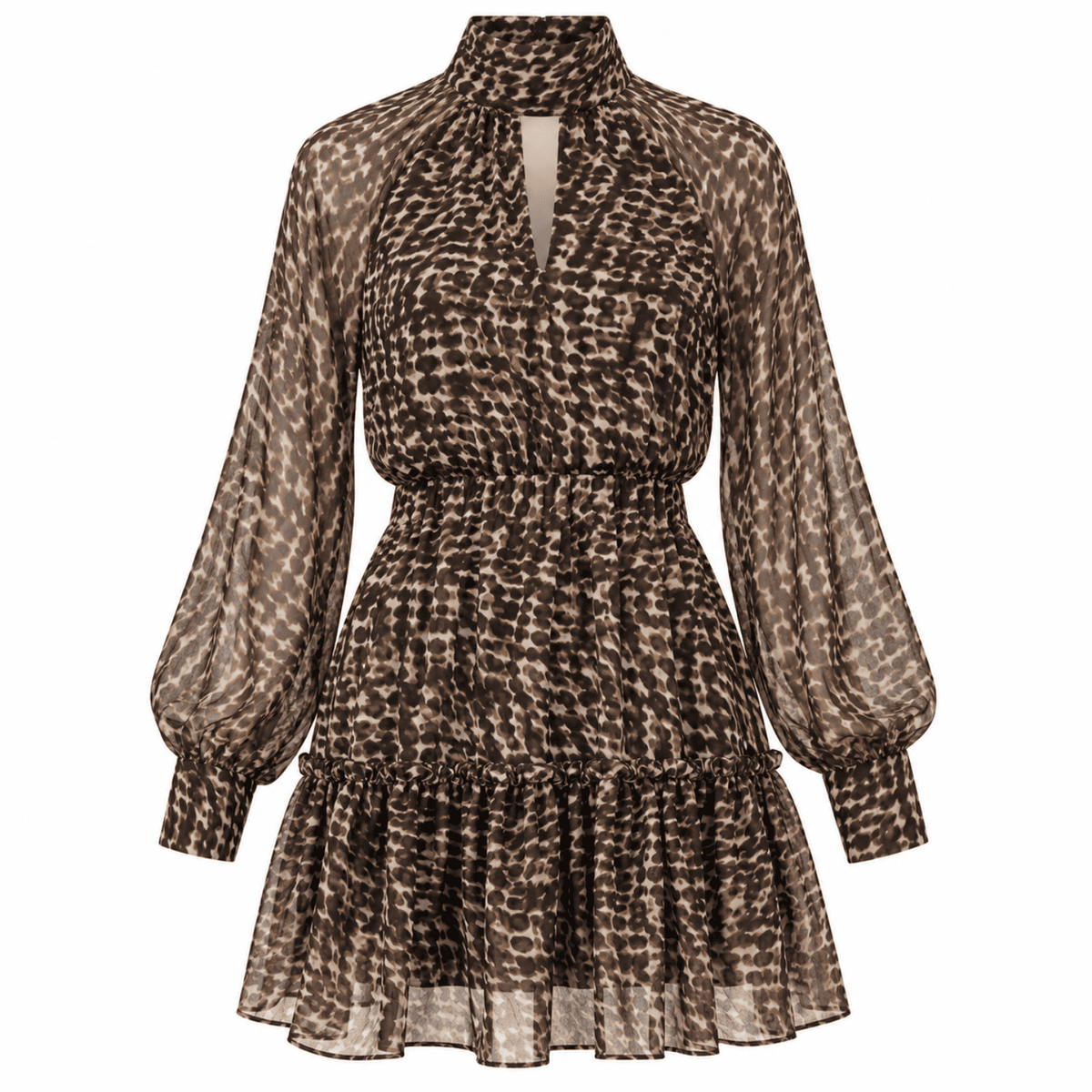 Angelique Mini Dress - MULTI COLOR