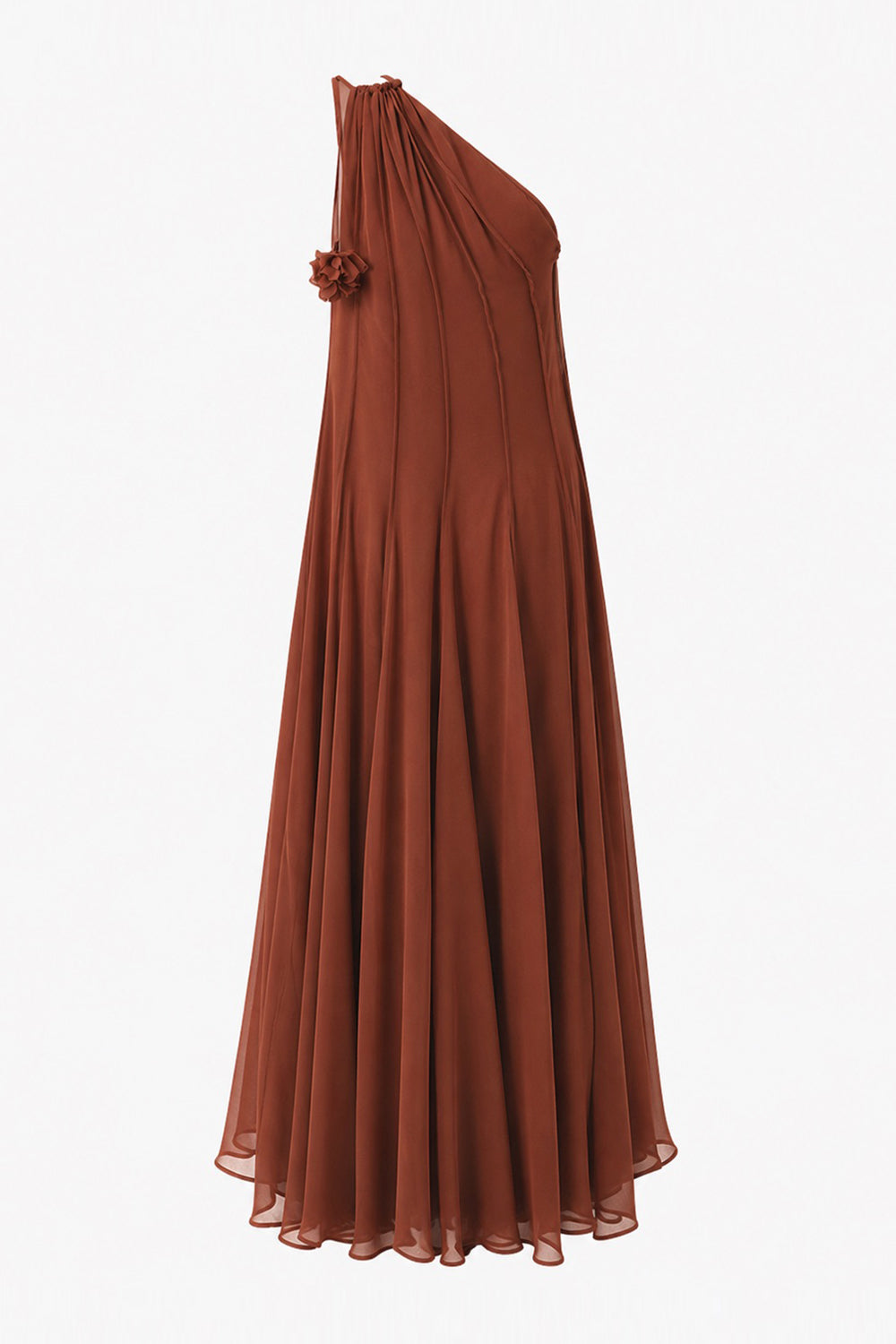 Paislee Maxi Dress - BROWN