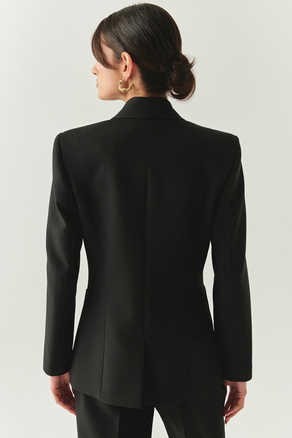 Veda Tailored Jacket with Shirt Collar & Pockets