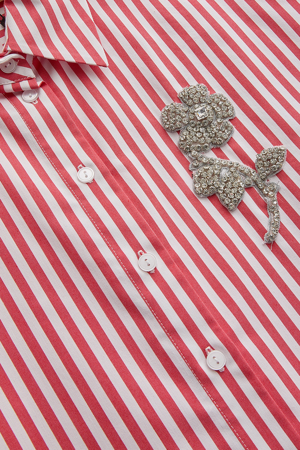 Daniela Poplin Shirt - RED
