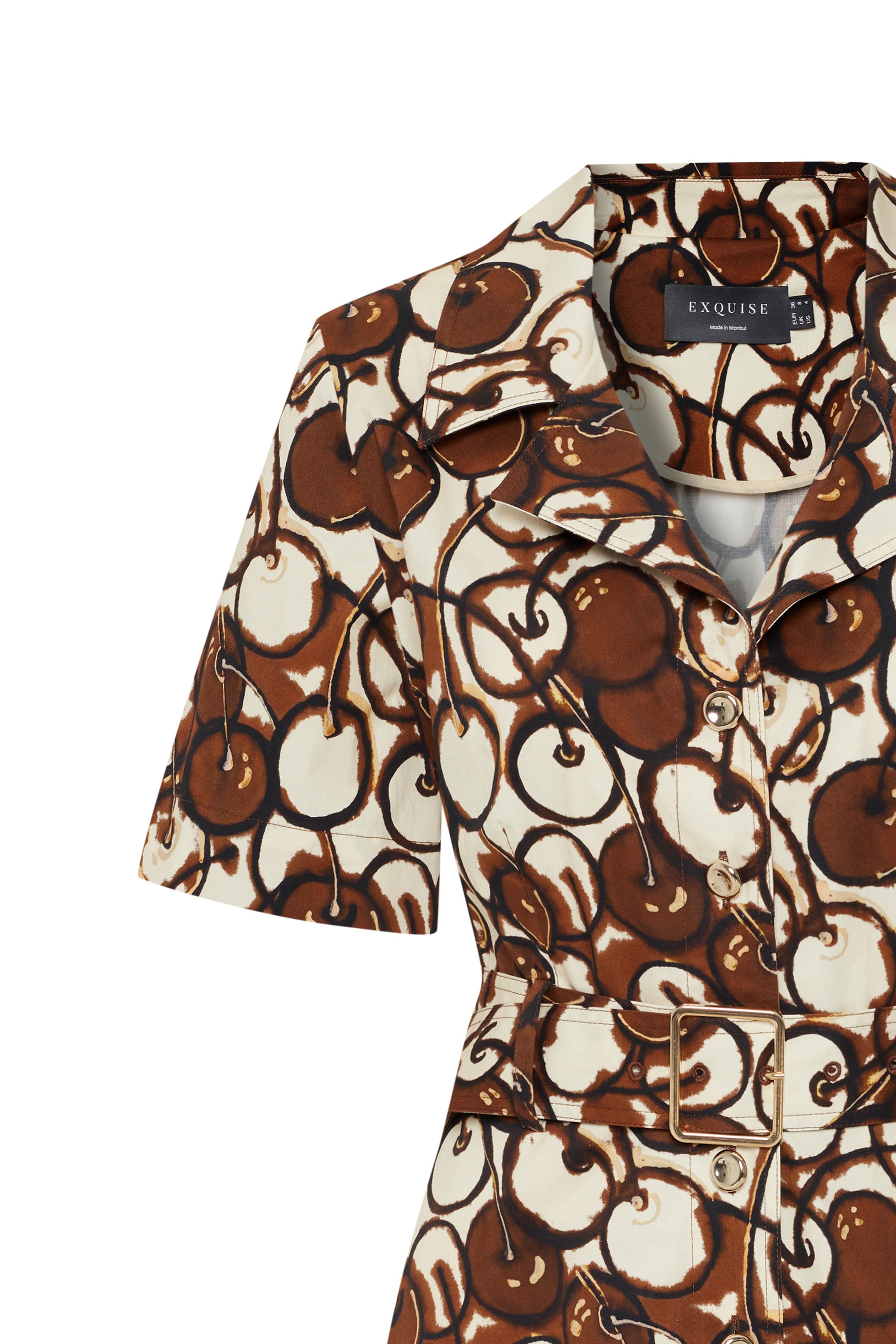 Regular Aqua Breeze Ruffle Dress - Multi Color