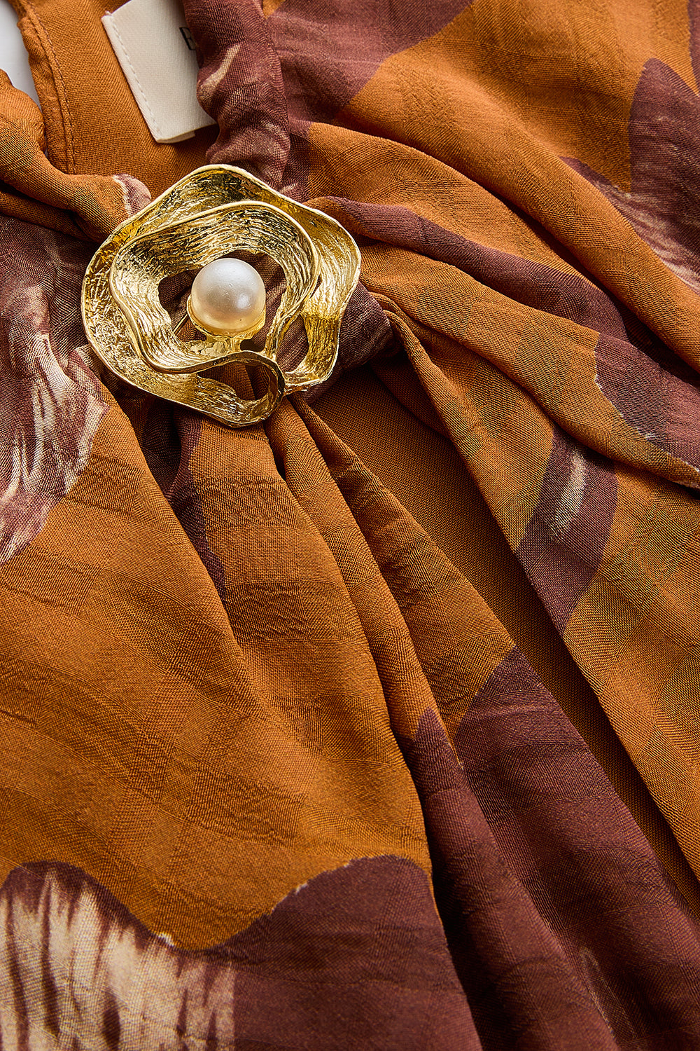 Regular Printed Maxi Dress - Multi Color