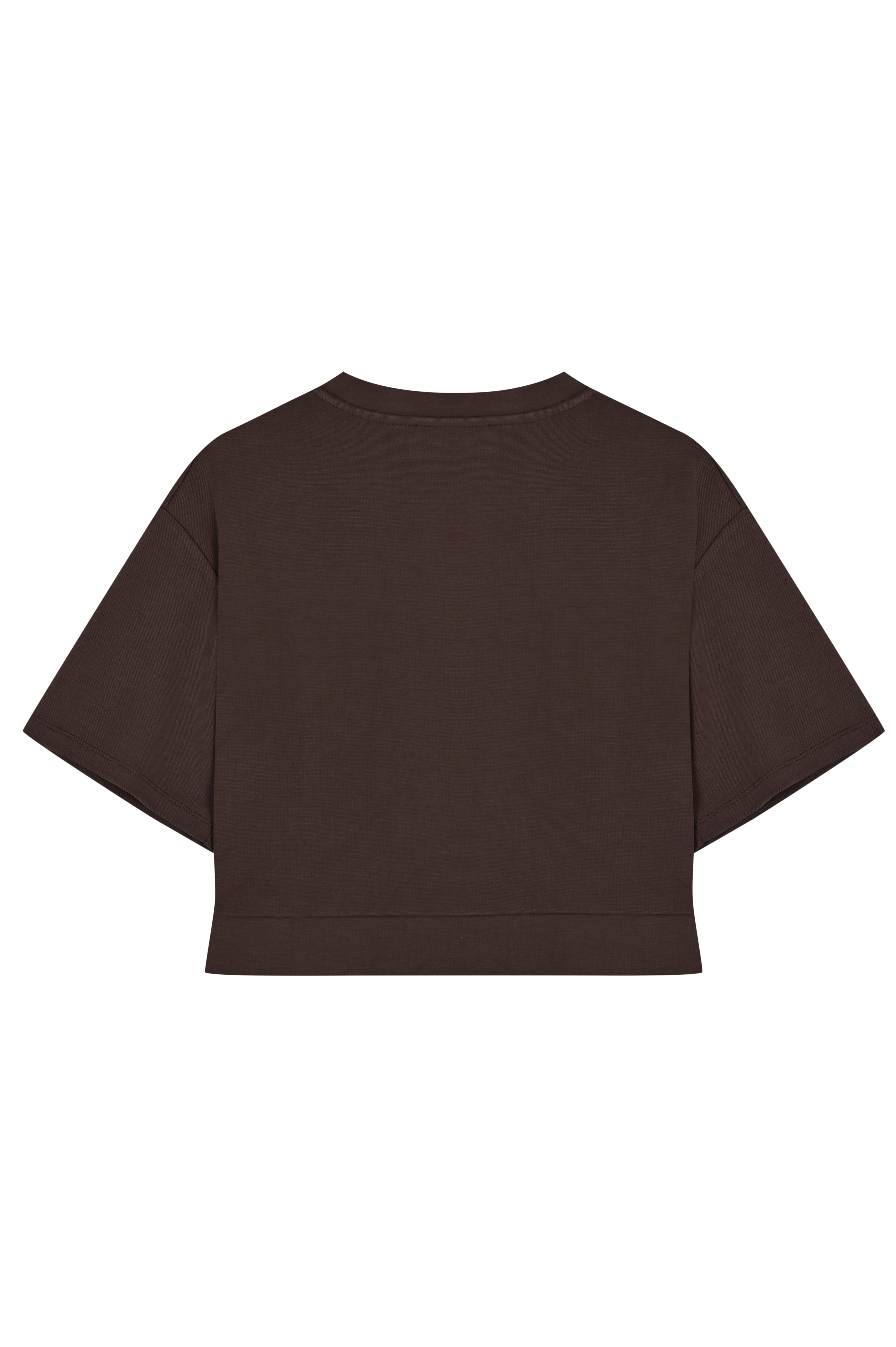Brynn Tshirt-BROWN