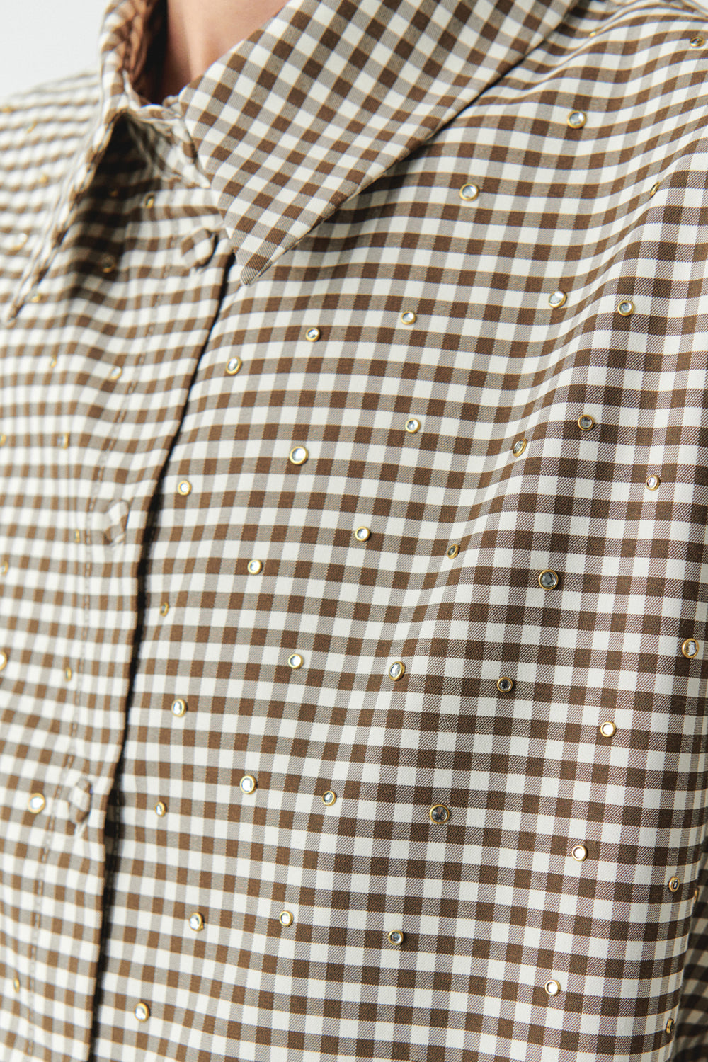 Jamie Poplin Gingham Button Down
