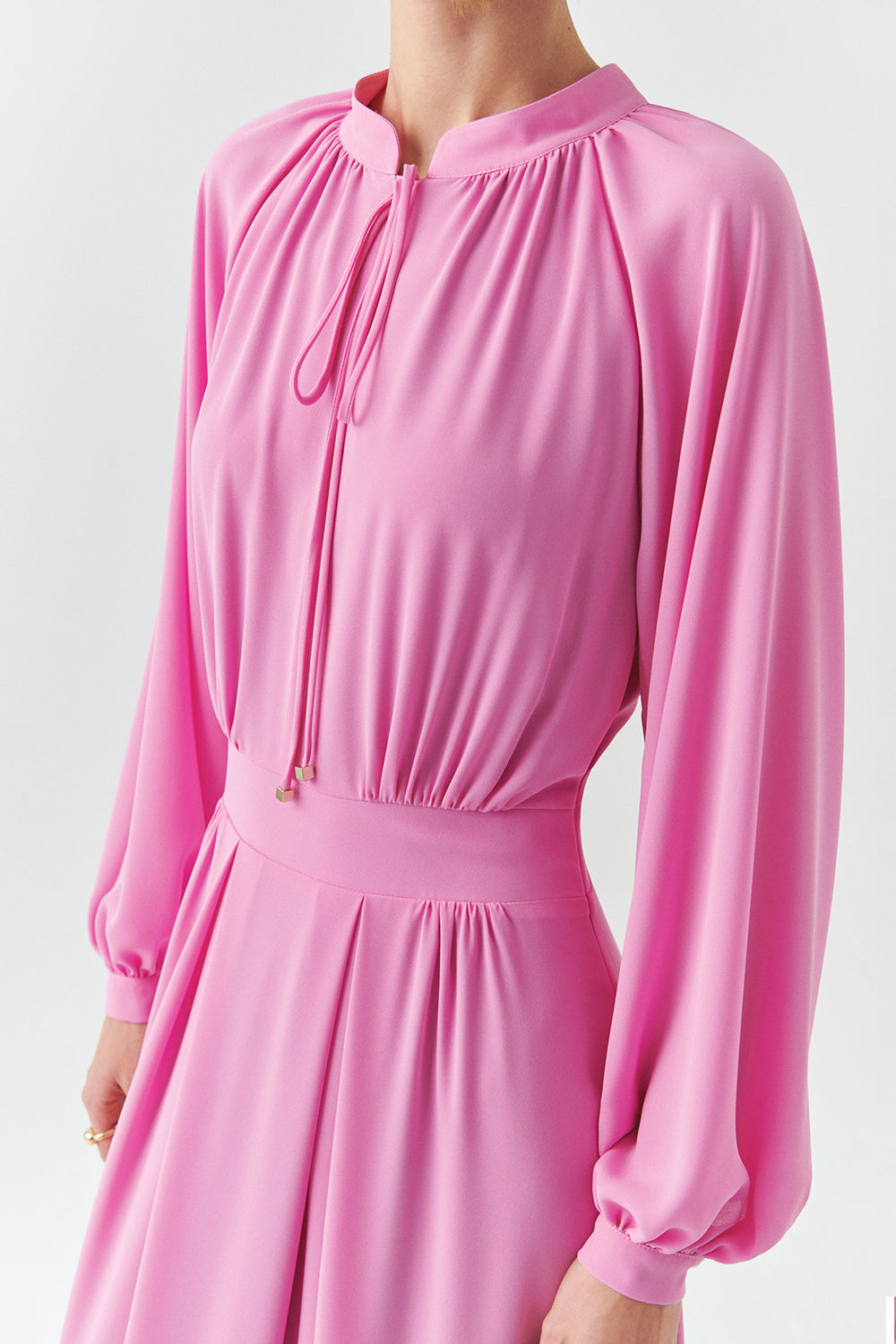 Kairi Long Sleeve Chiffon Dress