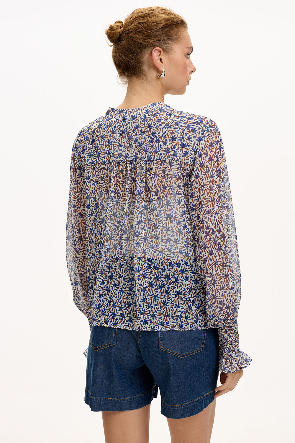 Kathleen Long Sleeve Shirt - MULTI COLOR