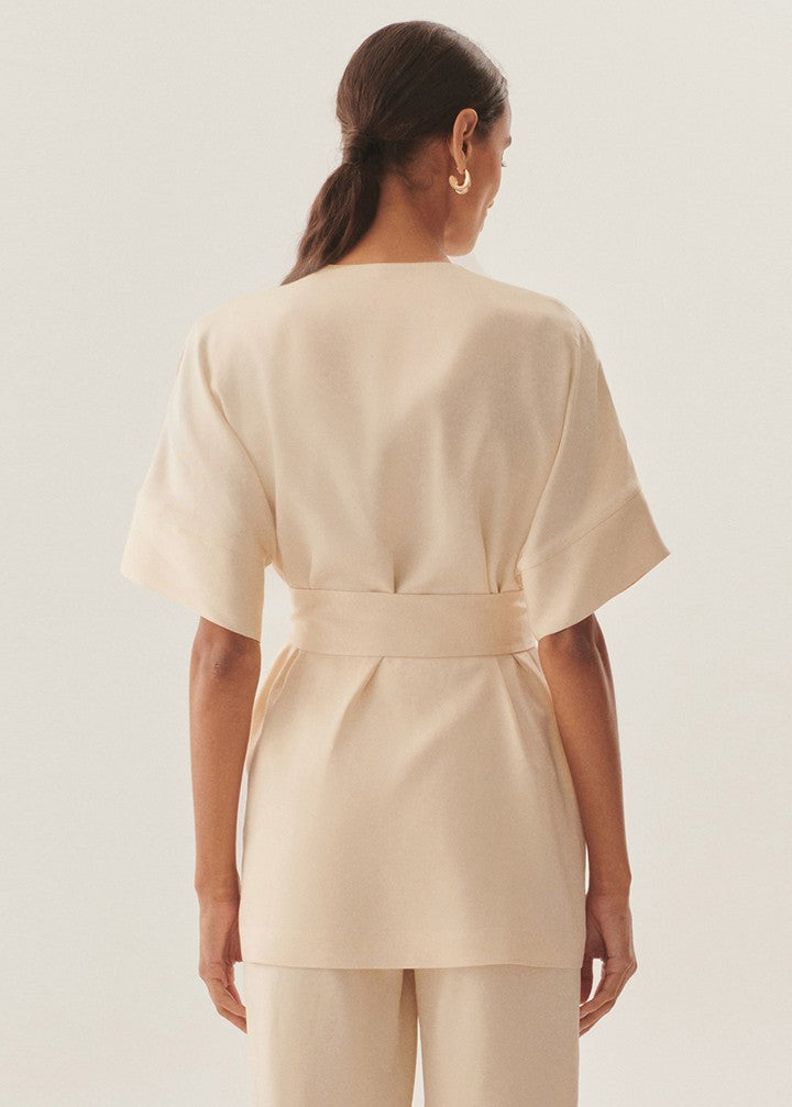 Luxe Kimono Wrap Jacket