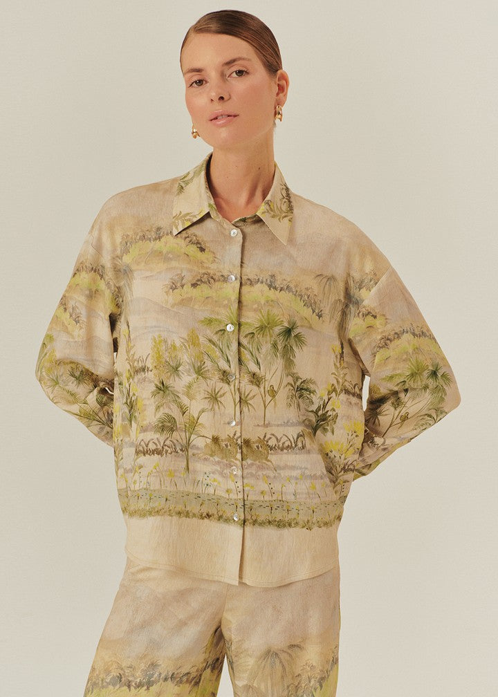 Chic Coastal-Inspired Shirt