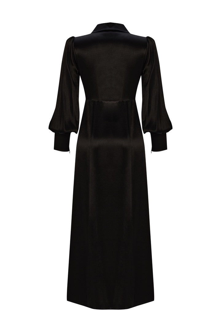 Regular Fit Long Dress with Slit