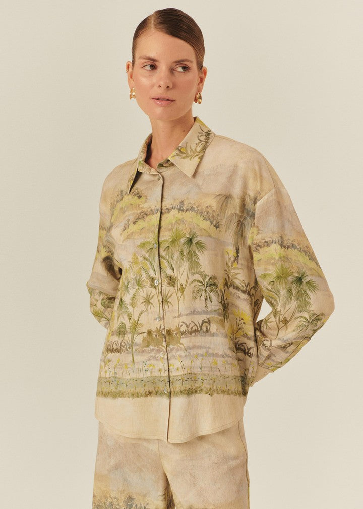 Chic Coastal-Inspired Shirt