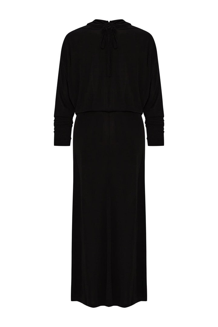 Regular Fit Dress with Draped Detail