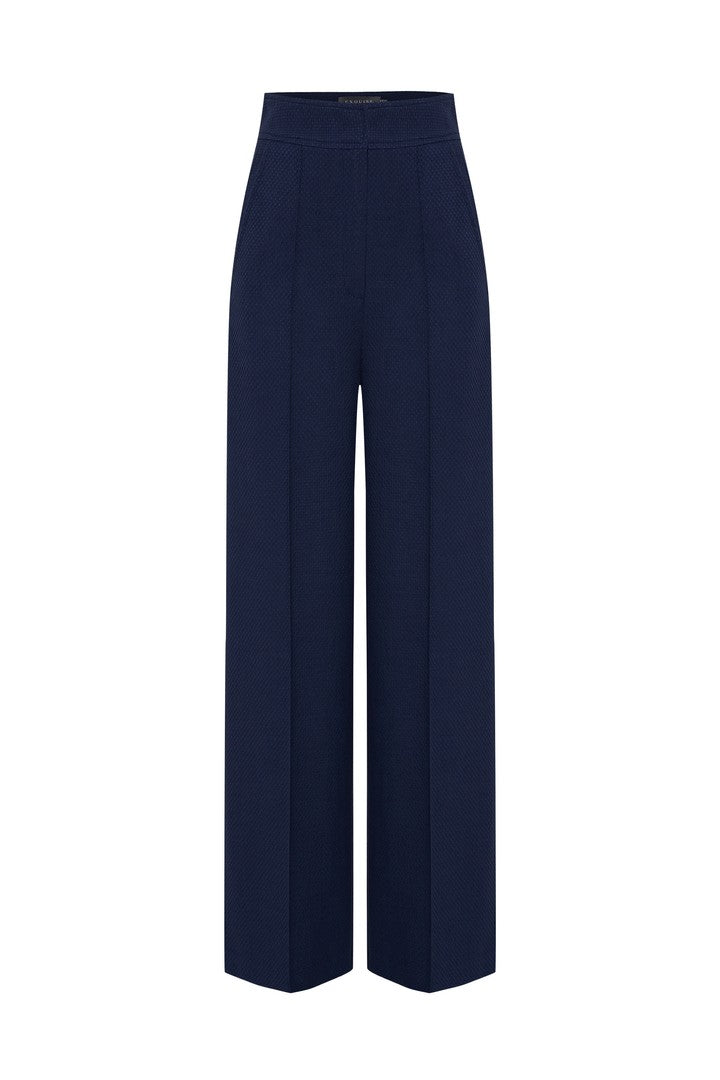 Tailored Wide-Leg Trousers