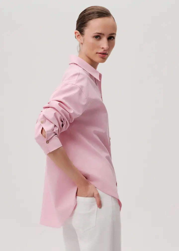 Button Detailed Regular Cotton Shirt