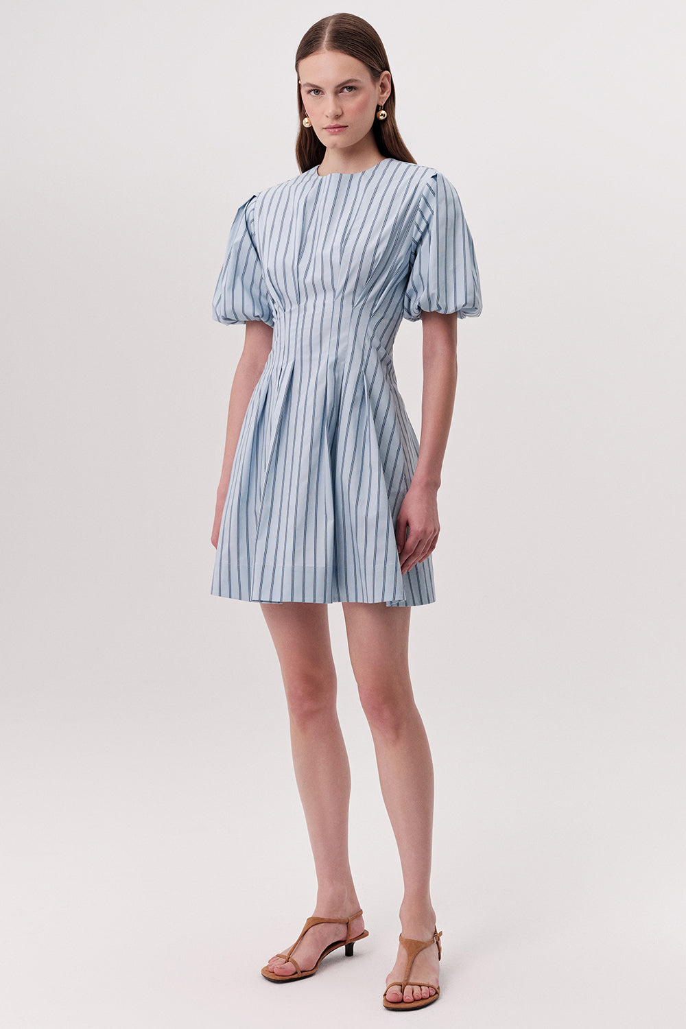 Nancy Mini Dress - BLUE