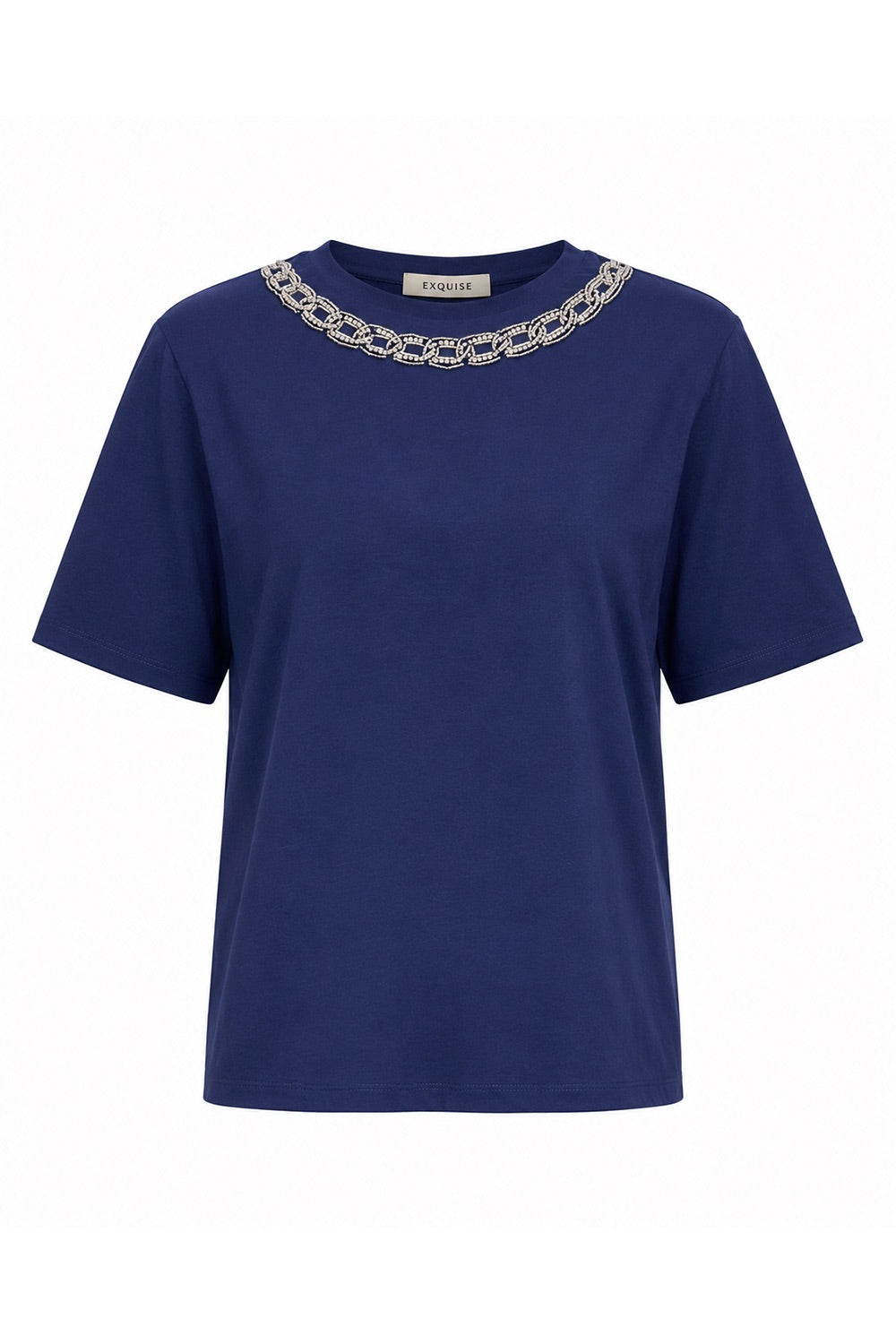 Harmony Jersey Tshirt - NAVY