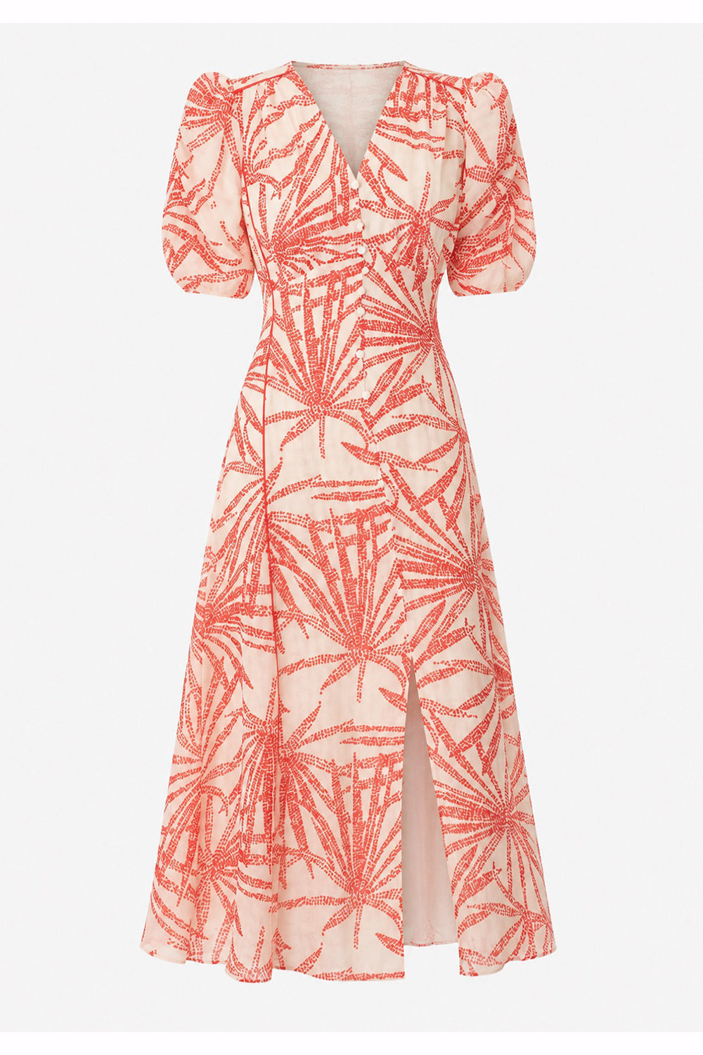 Adaline Midi Dress – RED