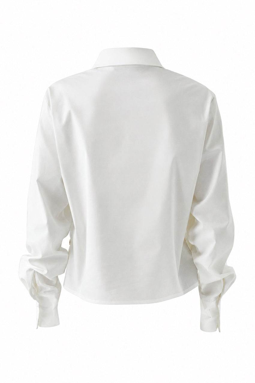 Theodora Long Sleeve Shirt – ECRU
